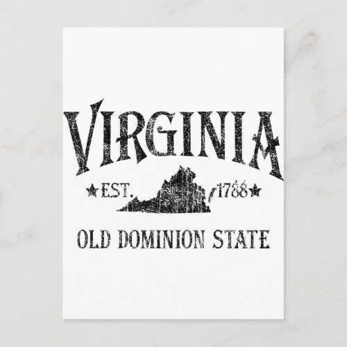 Virginia _ Old Dominion State Postcard