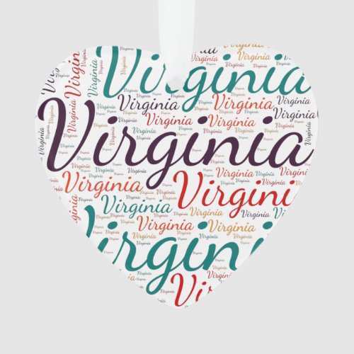 Virginia Ornament