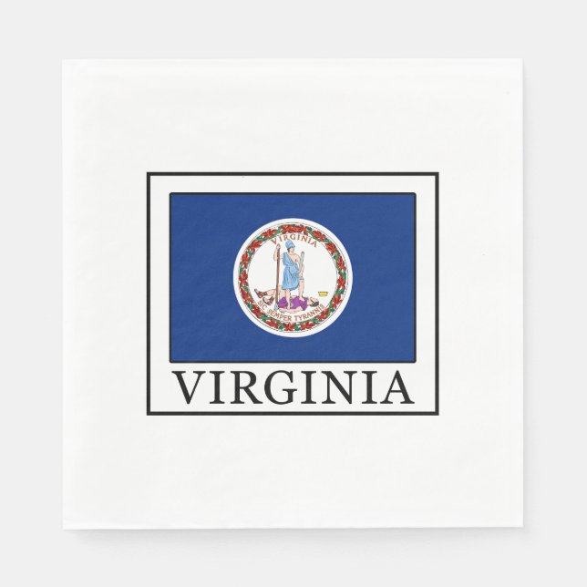 Virginia Paper Napkins (Front)