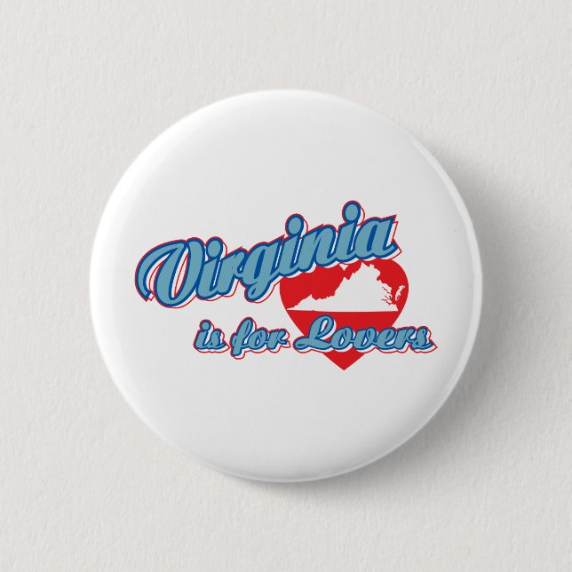 Virginia Pinback Button (Front)