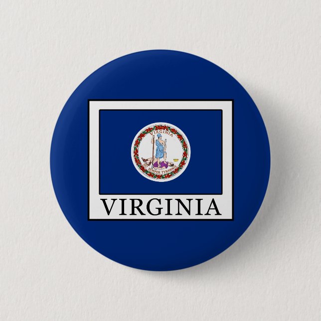Virginia Pinback Button (Front)