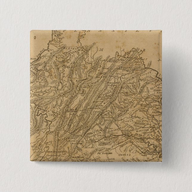 Virginia Pinback Button (Front)