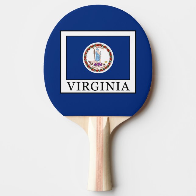 Virginia Ping-Pong Paddle (Front)