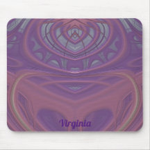 VIRGINIA ~ Pink Mauve and Lavender Design 