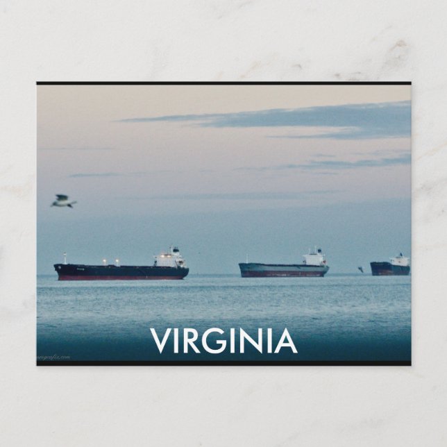 VIRGINIA POSTCARD (Front)