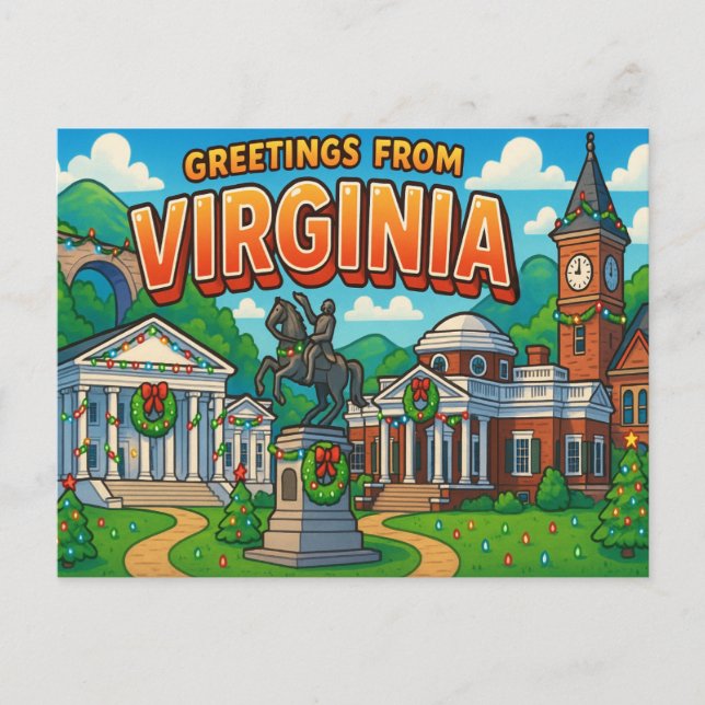 VIRGINIA Postcard (Front)