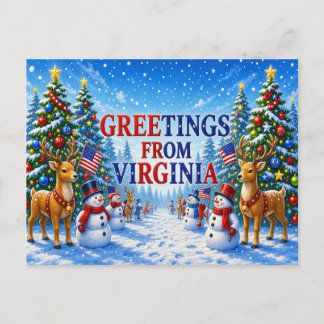 VIRGINIA Postcard