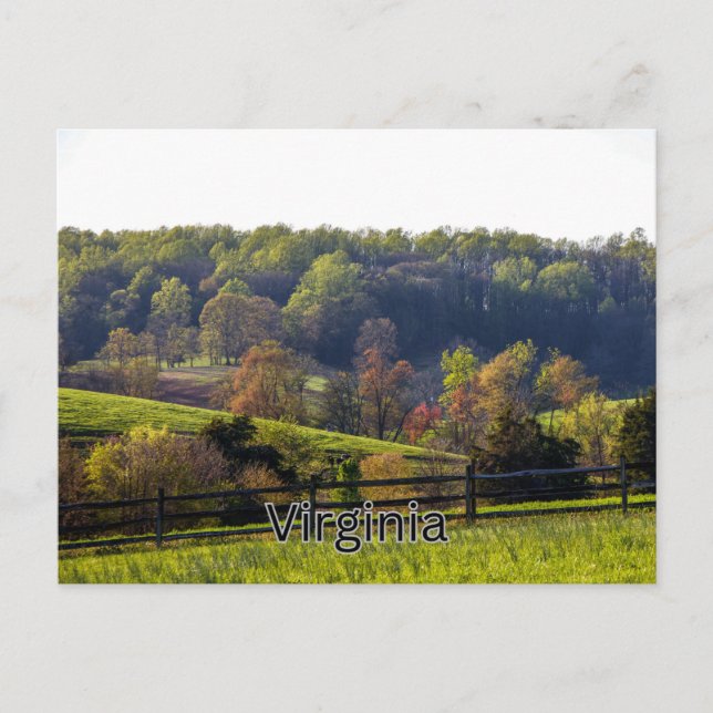 Virginia Postcard Souvenir (Front)