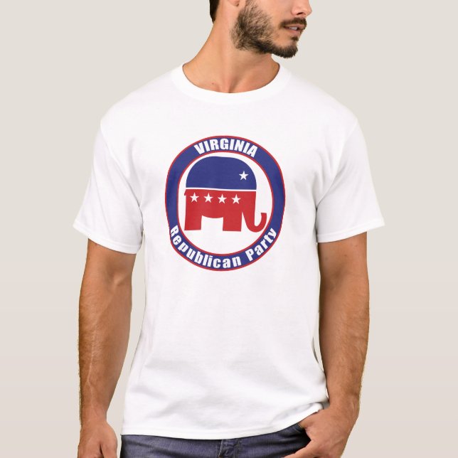 Virginia Republican Party T-Shirt (Front)