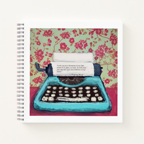 Virginias Typewriter Notebook