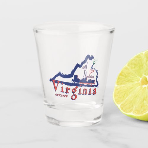 Virginia Shot Glass