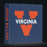 Virginia Split V 3 Ring Binder<br><div class="desc">Check out these Virginia Cavaliers designs! Show off your Virginia Cavaliers pride with these new University products. These make the perfect gifts for the Virginia student,  alumni,  family,  friend or fan in your life. All of these Zazzle products are customizable with your name,  class year,  or club. Go Wahoos!</div>