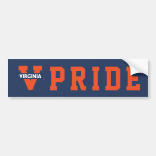 Virginia Split V Bumper Sticker