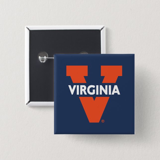 Virginia Split V Button (Front & Back)