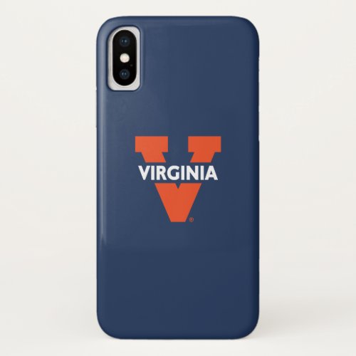 Virginia Split V iPhone X Case
