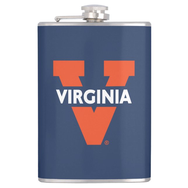 Virginia Split V Flask (Front)