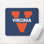 Virginia Split V Mouse Pad<br><div class="desc">Check out these Virginia Cavaliers designs! Show off your Virginia Cavaliers pride with these new University products. These make the perfect gifts for the Virginia student,  alumni,  family,  friend or fan in your life. All of these Zazzle products are customizable with your name,  class year,  or club. Go Wahoos!</div>