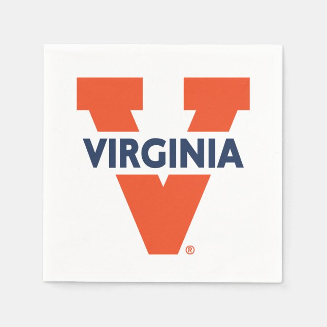 Virginia Split V Napkins (Front)