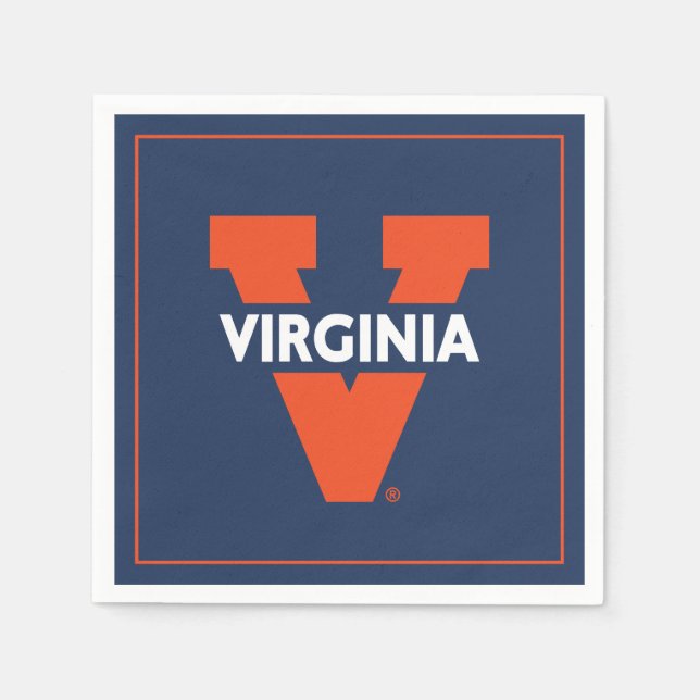 Virginia Split V Napkins (Front)
