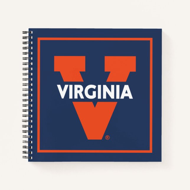 Virginia Split V Notebook (Front)