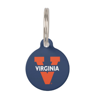 Virginia Split V Pet ID Tag