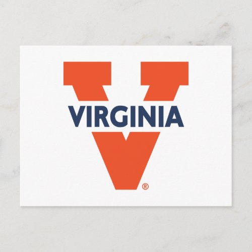 Virginia Split V Postcard