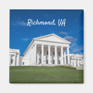 Virginia State Capitol Building Magnet
