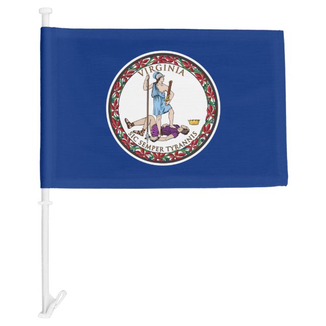 Virginia State Car Flag (Front)