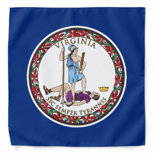 Virginia State Flag Bandana