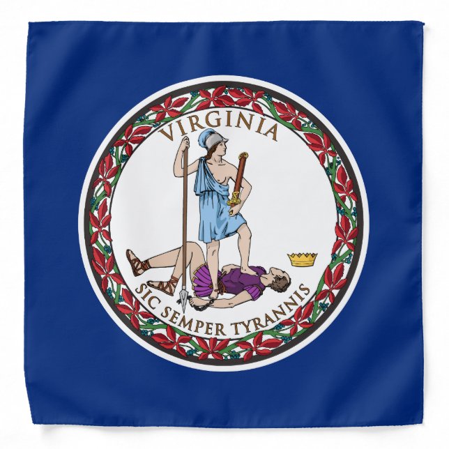 Virginia State Flag Bandana (Front)