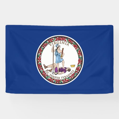 Virginia State Flag Banner