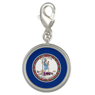 Virginia State Flag Charm