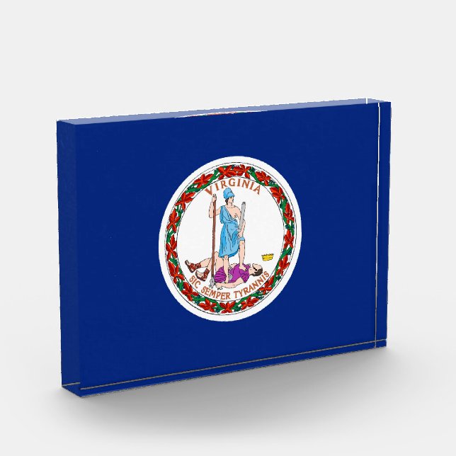 Virginia State Flag Design Award (Left)