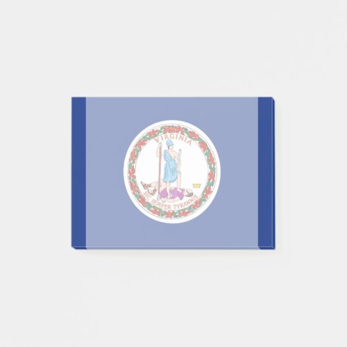 Virginia State Flag Design Decor Post_it Notes