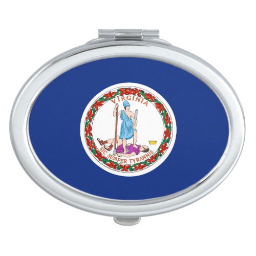 Virginia State Flag Design Decor Vanity Mirror