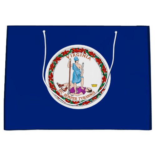 Virginia State Flag Design Large Gift Bag