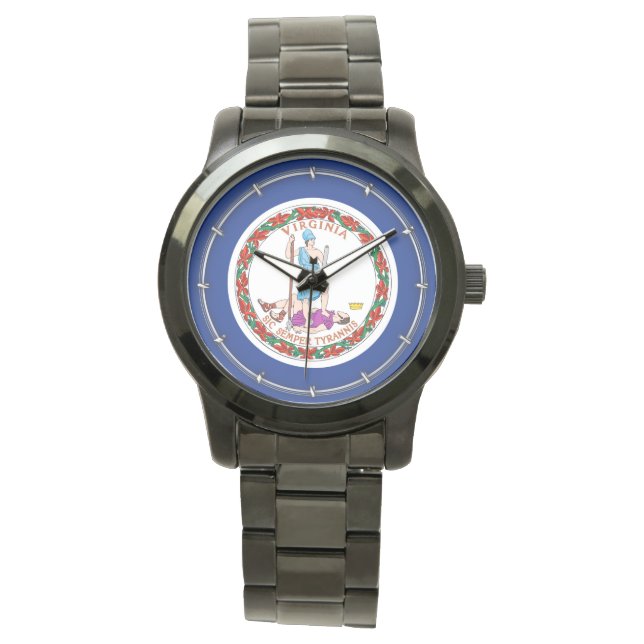 Virginia State Flag Design Watch (Front)