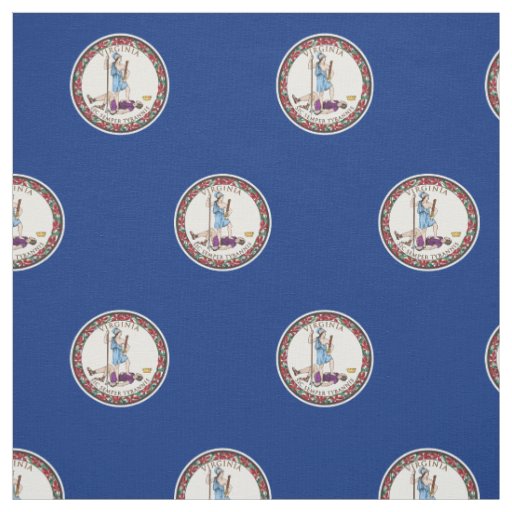Virginia State Flag Fabric