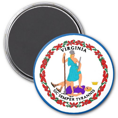 Virginia State Flag Magnet