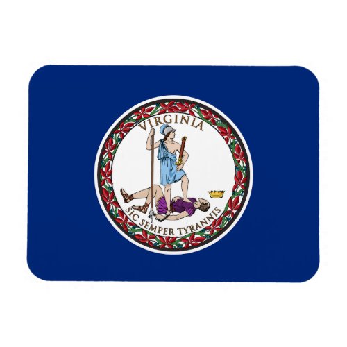 Virginia State Flag Magnet