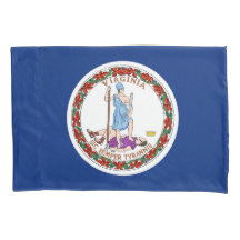 Virginia State Flag Print Patriotc