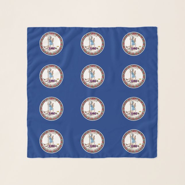 Virginia State Flag Scarf (Front)