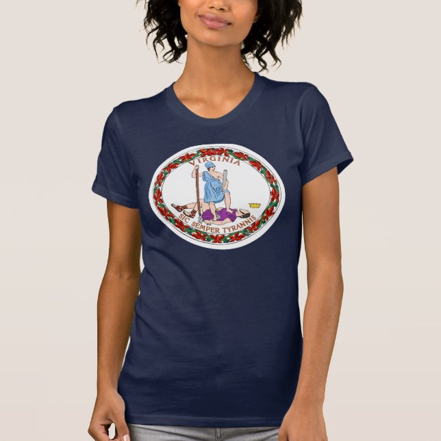 Virginia State Flag T-Shirt (Front)