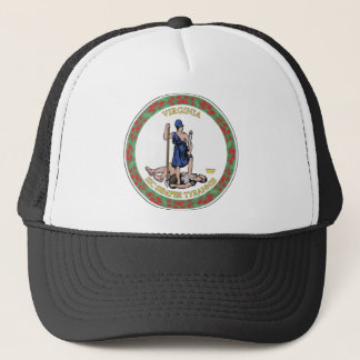 Virginia State Seal Trucker Hat