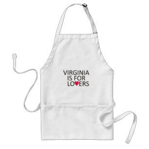 Virginia State T-shirt Virginia Home Tee Virginia Adult Apron