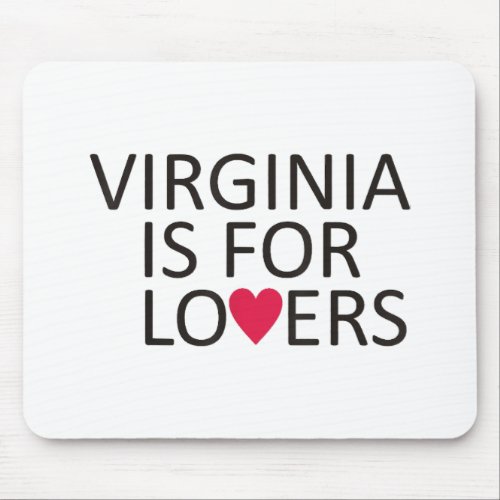 Virginia State T_shirt Virginia Home Tee Virginia  Mouse Pad
