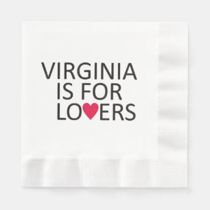 Virginia State T-shirt Virginia Home Tee Virginia  Napkins