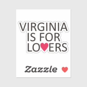 Virginia State T-shirt Virginia Home Tee Virginia Sticker