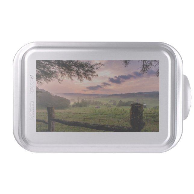 Virginia Sunset Cake Pan (Front)