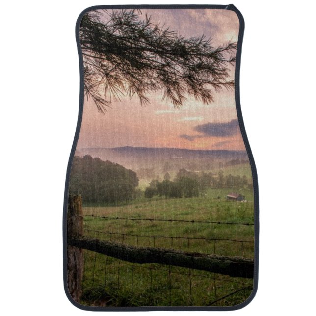 Virginia Sunset Car Floor Mat (Front)